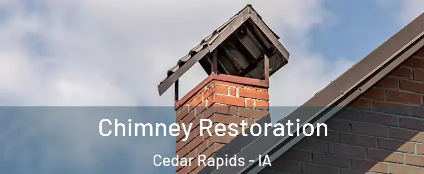  Chimney Restoration Cedar Rapids - IA