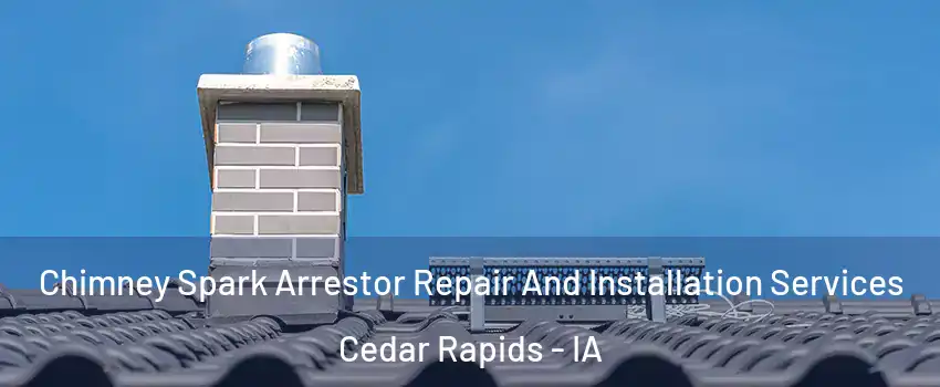  Chimney Spark Arrestor Repair And Installation Services Cedar Rapids - IA