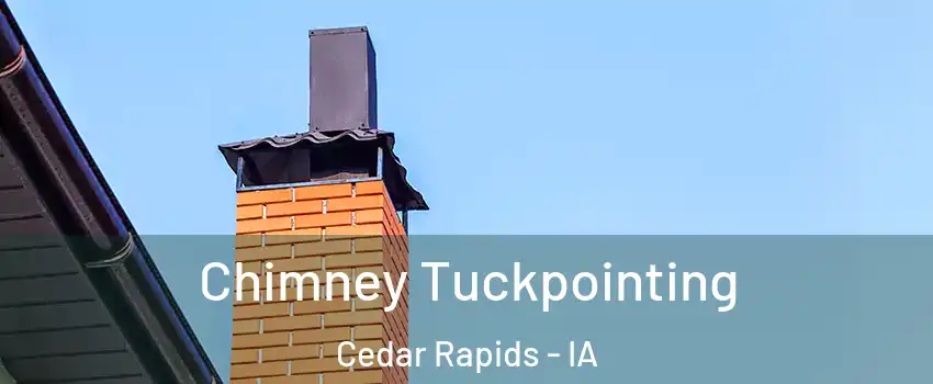  Chimney Tuckpointing Cedar Rapids - IA