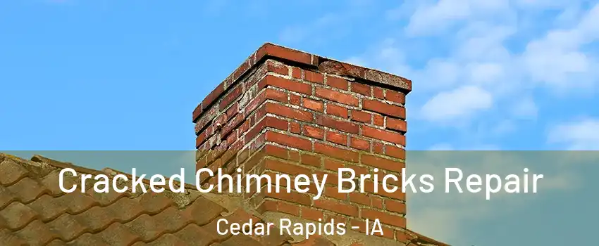  Cracked Chimney Bricks Repair Cedar Rapids - IA
