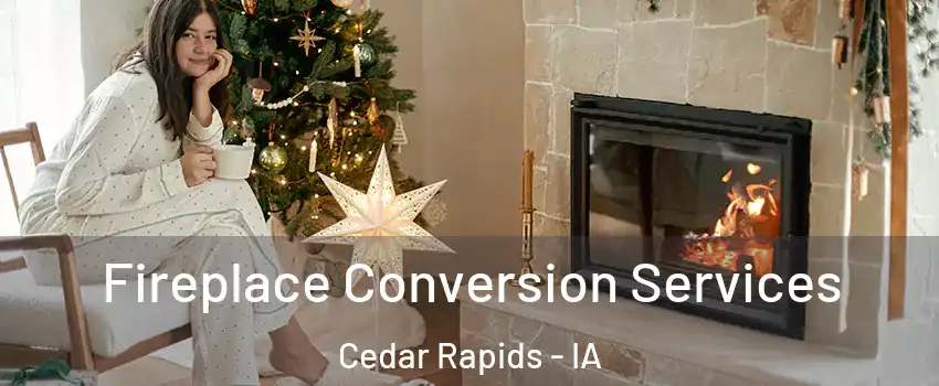  Fireplace Conversion Services Cedar Rapids - IA