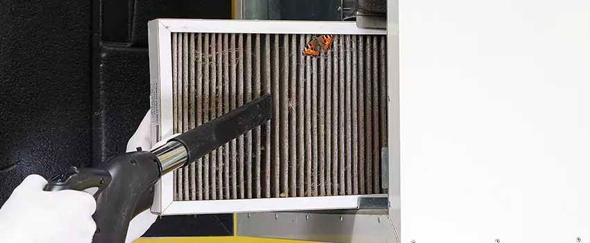 Clogged Air Duct Cleaning Process in Cedar Rapids, IA