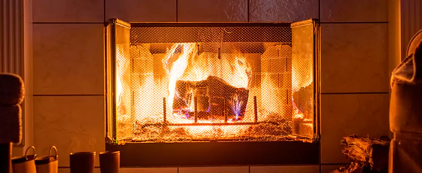 Mendota Hearth Landscape Fireplace Installation in Cedar Rapids, Iowa