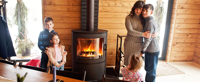 Morso Cast Iron Fireplace Insert Installation in Cedar Rapids, Iowa