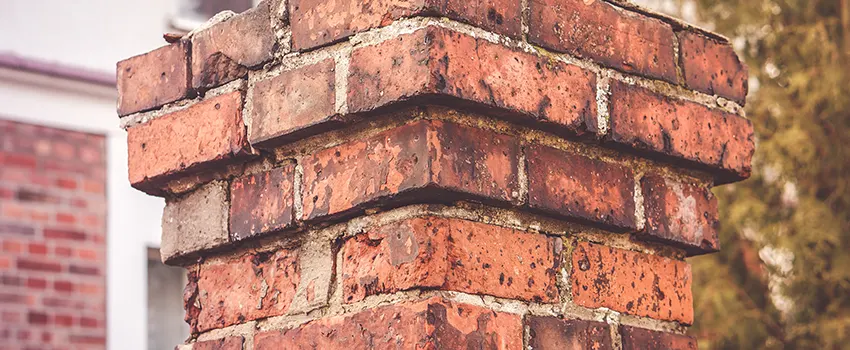 Cracked Chimney Bricks Repair Cost in Cedar Rapids, Iowa