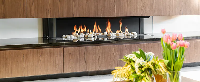 Double-height Fireplace Design Refurbishment in Cedar Rapids, Iowa